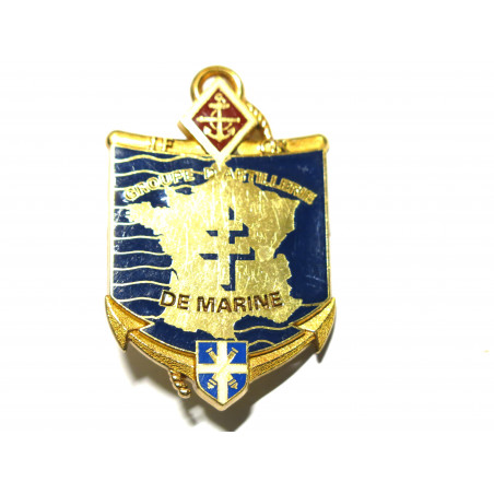 Insigne IFOR artillerie de marine Ref bo12