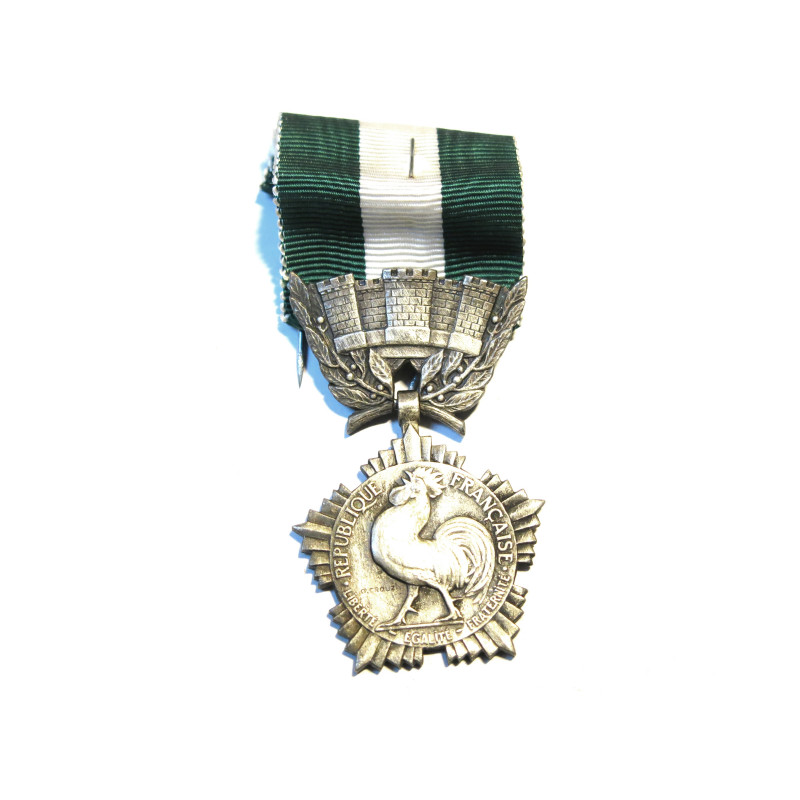 Medaille collectivité locale argent ref bo10 