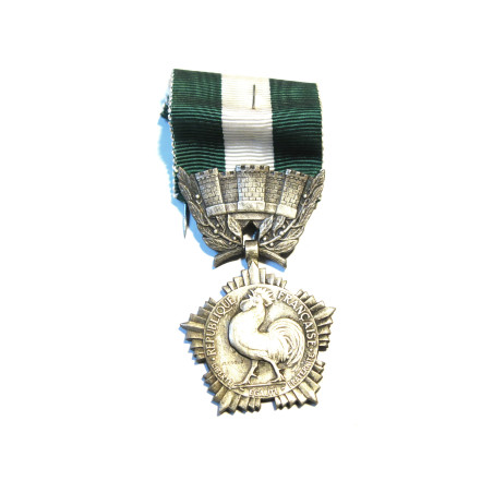 Médaille collectivité locale argent Réf bo10 