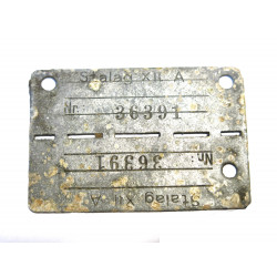 Dog tag STALAG ww2 ref 8