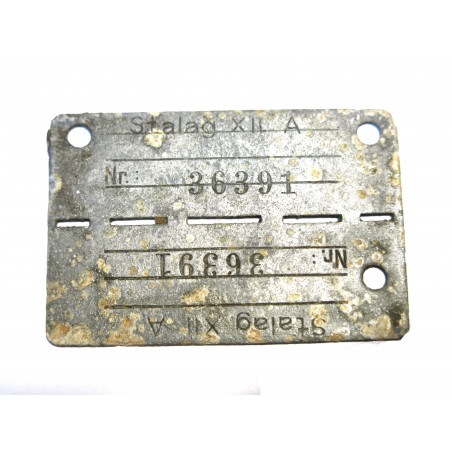 Dog tag STALAG ww2 ref 8