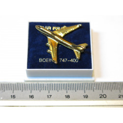 Pin's Boeing 747/400 Air France doré 