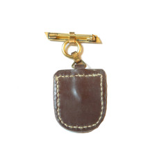 Insigne sur cuir avec epingle Rhin et Danube 1 armée 39/45 ref bo 127