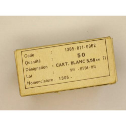 Boite 5.56 a blanc SFM ref A 130