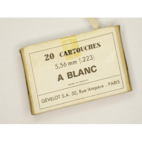 Boite 5.56 a blanc Grelote ref A 122