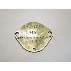 Plaque d'identité soldat sud Vietnam 12046