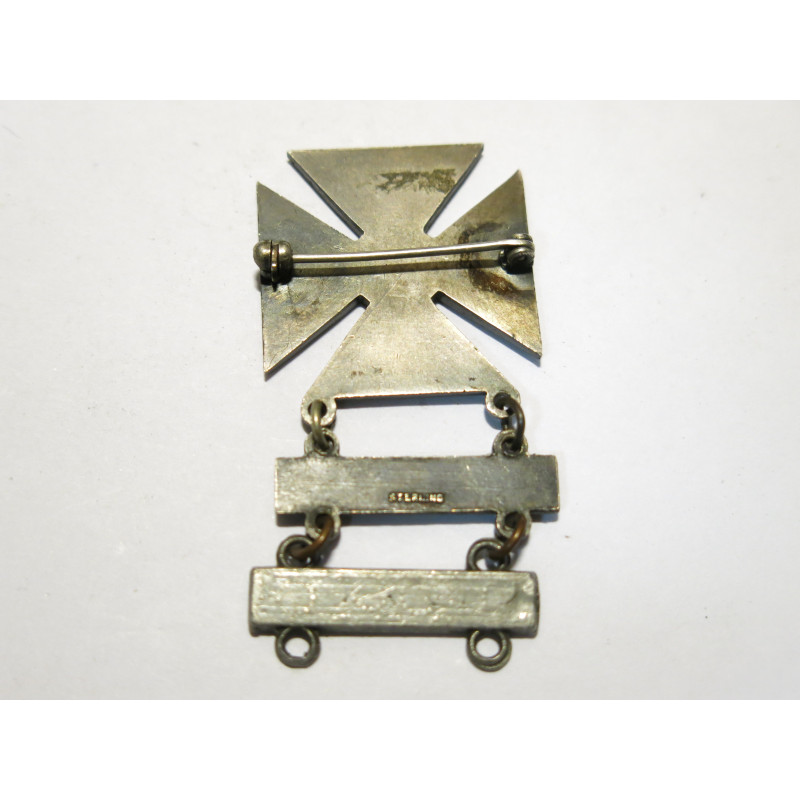 Badge qualification marksman  tireur coast arty auto rifle  US Army 39/45 ref bo 20 