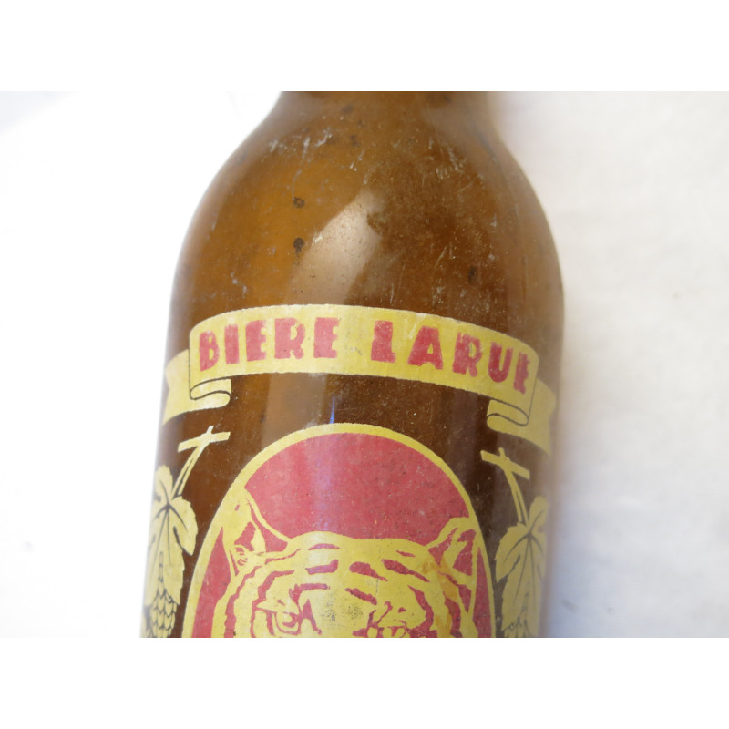 Bouteille biere Larue époque Indochine 