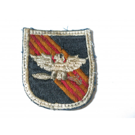 Insigne tissu de beret 5th Special forces Airborne Capitaine 