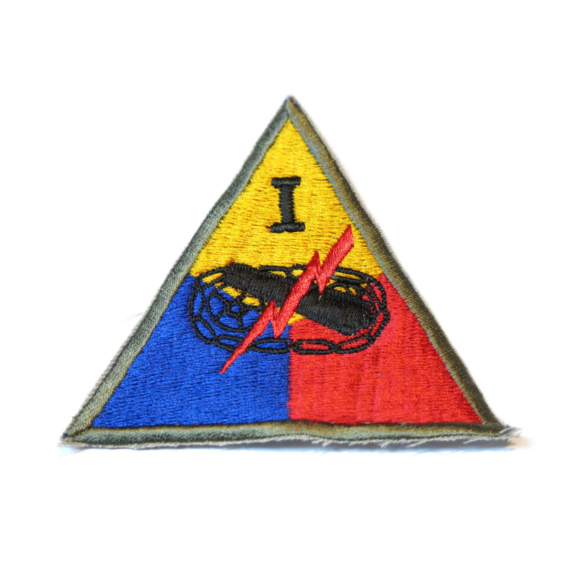 Patch US Armored 1 corps ww2