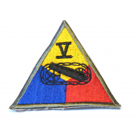 Patch US 5 th Armored 5 corps ww2