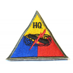 Patch US Armored HQ ww2