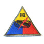 Patch US  Armored HQ  ww2
