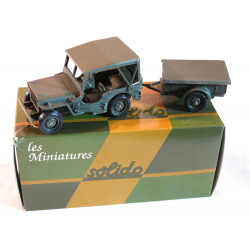 Solido Jeep Willys avec sa...