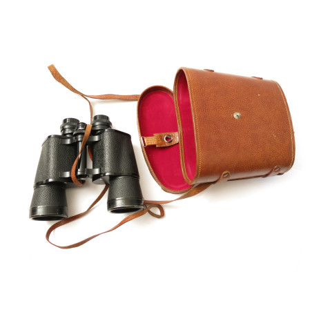 Paire de jumelles PORST 9 x 63 avec etui cuir ref ju 125 