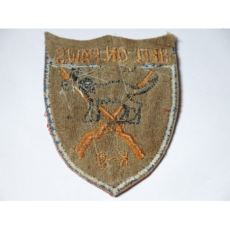 Insigne tissu US Vietnam Hell on Paws K9  ref bo 156