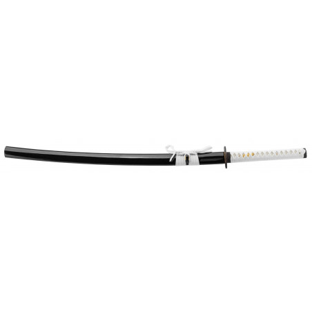 Katana Noir tressé blanc ref LC3754