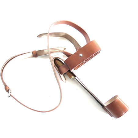 Crosse + etui cuir C96 schnellfeuer 712 mod ajouré