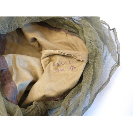 Moustiquaire de casque originale Anglais datée 1944