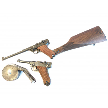 Superbe crosse bois pour Luger P08 type carabine 