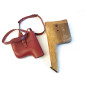 Étui crosse bois avec cuir C96 Schnellfeuer ou C96 Cone hammer 