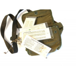 Pochette toile US Chimical agent detector kit