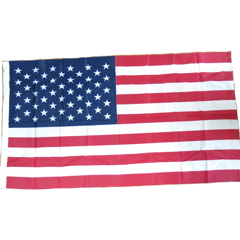 Drapeau nylon USA 50 etoiles dimension 1.50 x 0.84 cm 