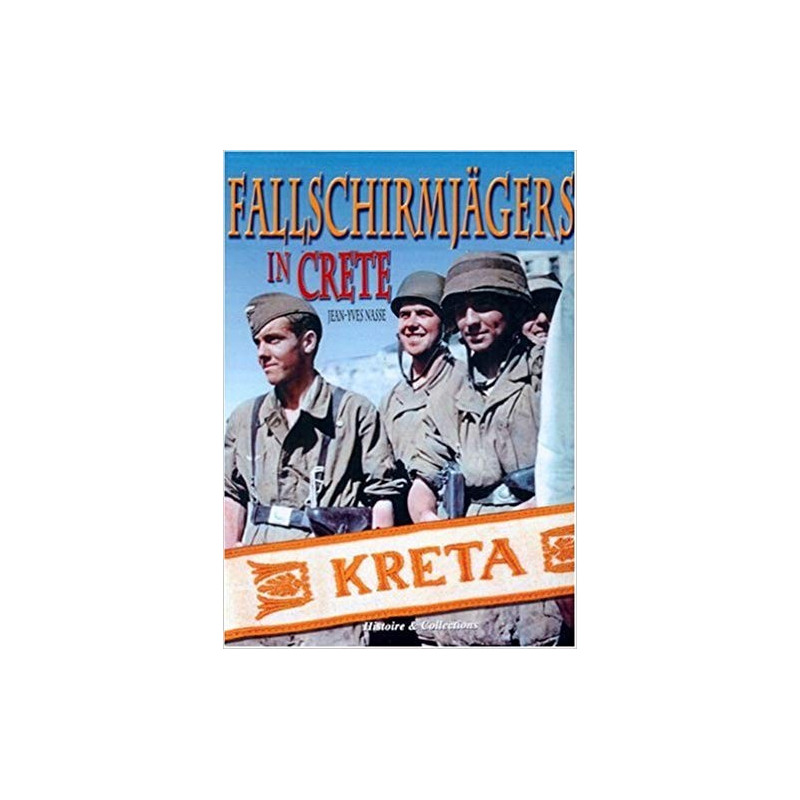 Livre Fallschirmjager en Crete 