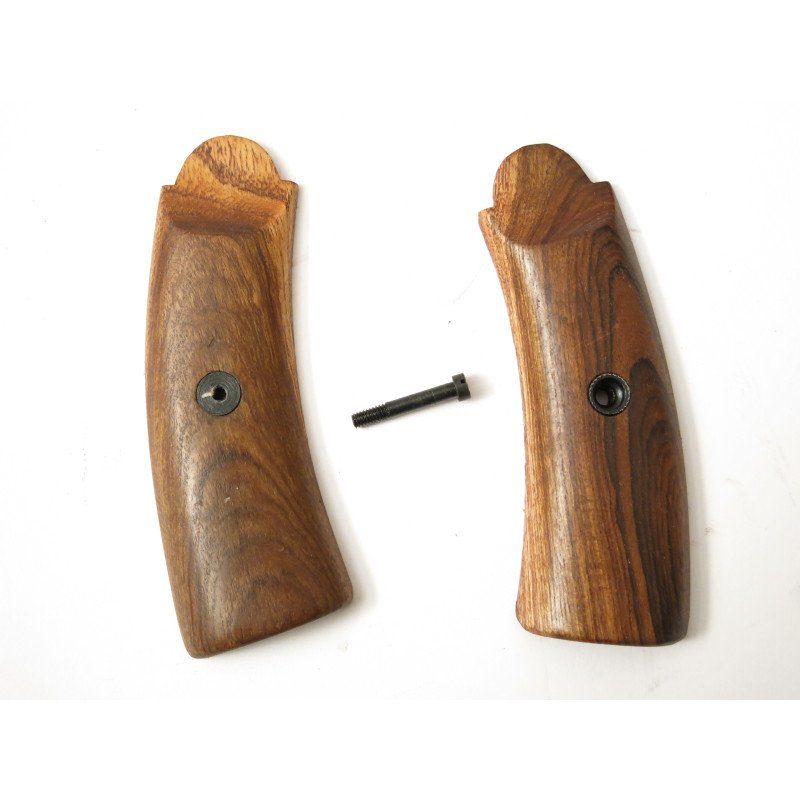 Plaquettes de crosse bois  lance fusée Allemand 14/18 