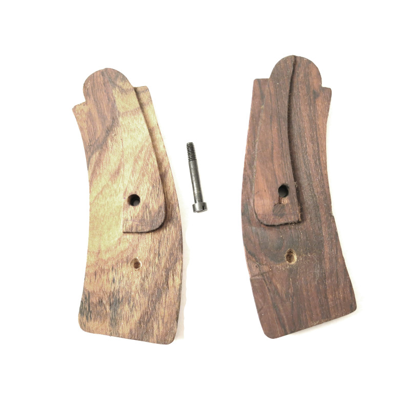 Plaquettes de crosse bois lance fusée Allemand 14/18   Ref pl20