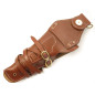 Holster leather  Colt 45 cavalerie 1912  couleur marron ref MIL 20