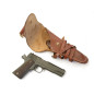 Holster leather  Colt 45 cavalerie 1912  couleur marron ref MIL 20