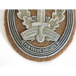 Insigne original SA 1938 Fur treue Dienste 