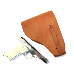 Etui cuir pour pistolet MAB modele D ref ch 47