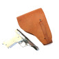 Etui cuir pour pistolet MAB modèle D Réf ch 47