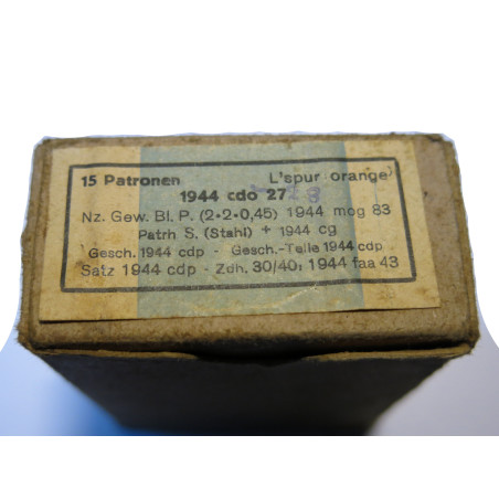 7.92 Mauser SMK L spur ORANGE cg 1944  