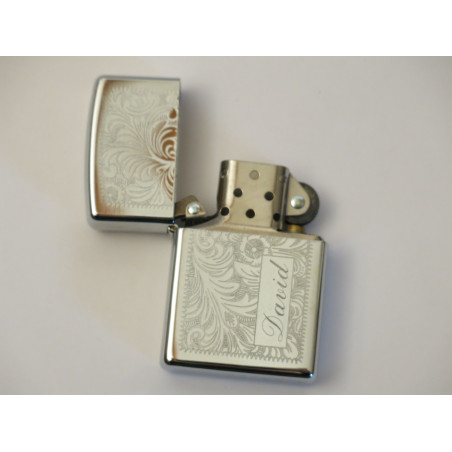 Briquet Zippo original gravure Venitian ref z 61