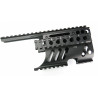 Montage Mini 14 tactical UTG quad rails 