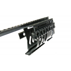 Montage Mini 14 tactical UTG quad rails 