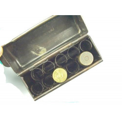 Boite en metal pour cartouches fusil Antichar Allemand PANZERBUCHSE 39/45