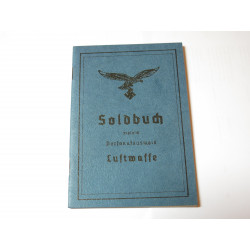 Soldbuch Luftwaffe repro