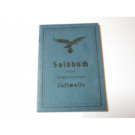 Soldbuch Luftwaffe repro