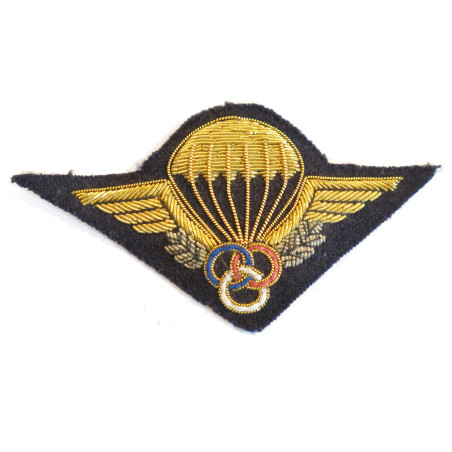 Brevet moniteur para Francais brodé canetille ref bo 117