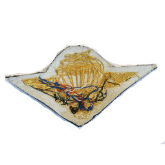 Brevet moniteur para Francais brodé canetille ref bo 117