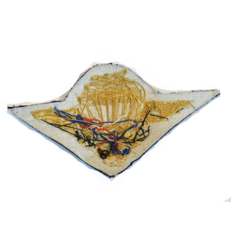 Brevet moniteur para Francais brodé canetille ref bo 117