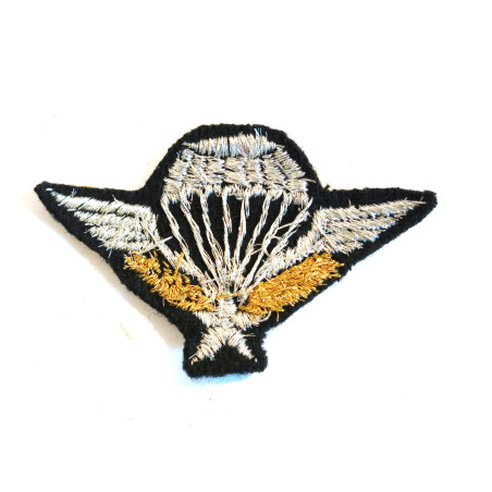 Brevet para Francais brodé canetille ref bo 117