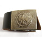 Ceinturon cuir  Allemand BW avec boucle 
