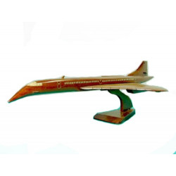 Magnifique maquette en bois Avion Concorde