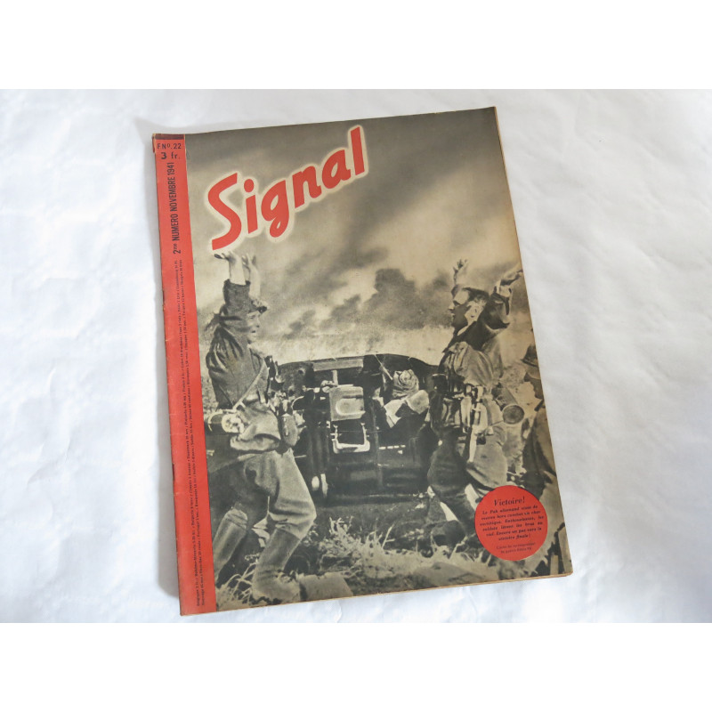 Livre Signal numero 22 de novembre 1941