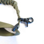 Bretelle nylon verte army PCK  pour AR15  ou autre fusil d'assault  Ref pck 47 